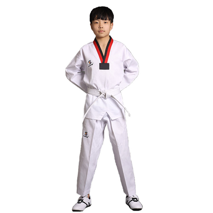Taekwondo-uniform van 100% katoen